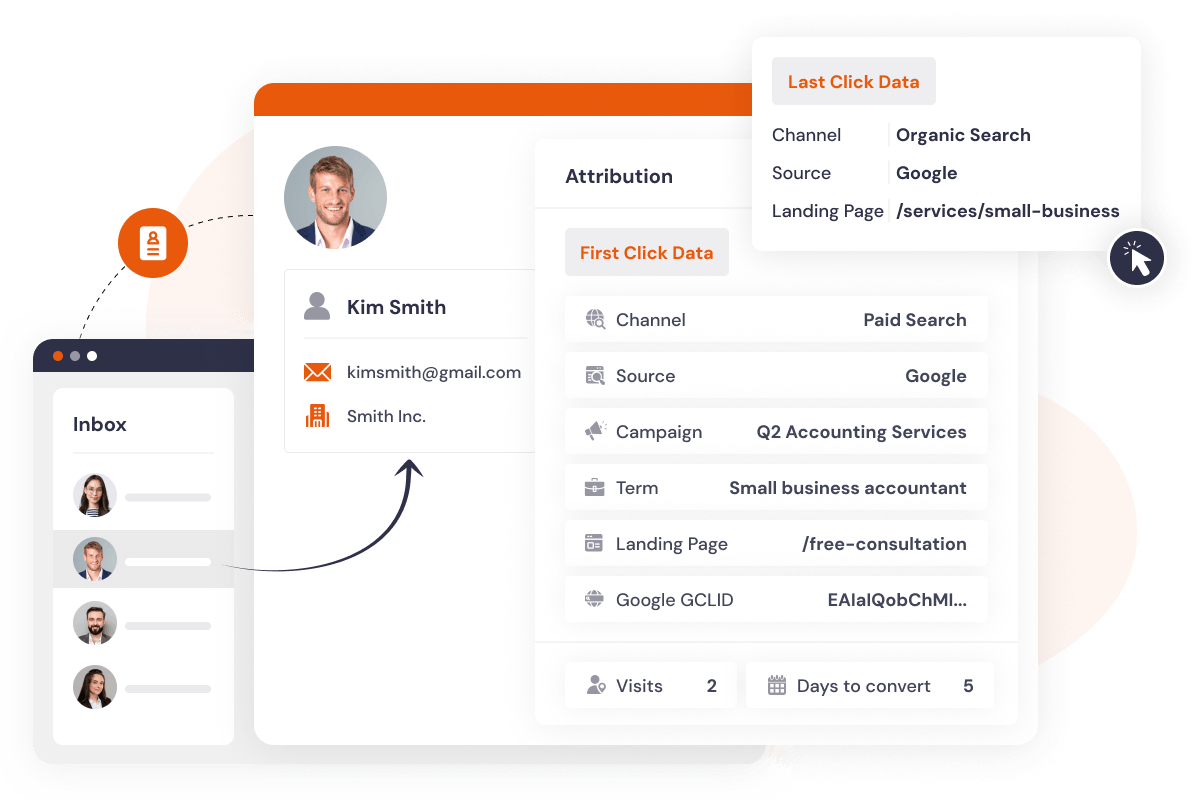 SourceTag lead attribution